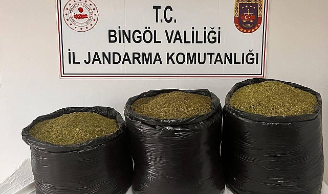 Bingöl'de 53 kilo uyuşturucu yakalandı