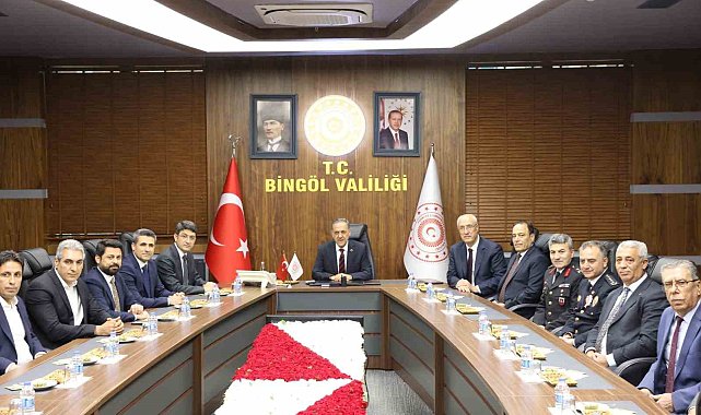 Bingöl'de bayramlaşma programı düzenlendi
