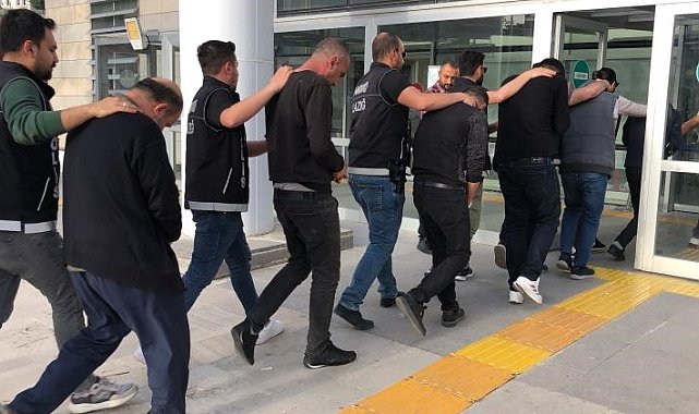 Elazığ'da 9 uyuşturucu taciri tutuklandı