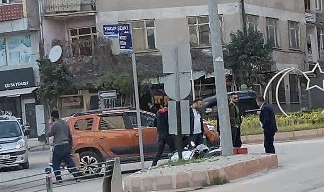 Elazığ'da otomobil motosiklete çarptı:1 yaralı