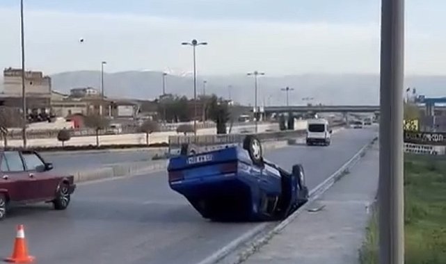 Elazığ'da trafik kazası:1 yaralı