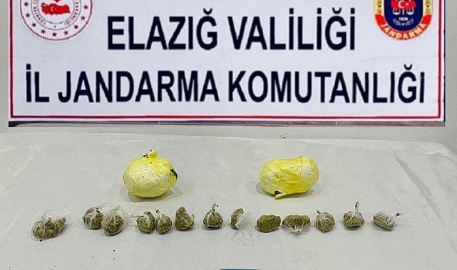Elazığ'da uyuşturucu operasyonu: 2 kişi tutuklandı