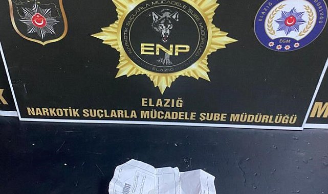 Elazığ&#039;da uyuşturucu operasyonu