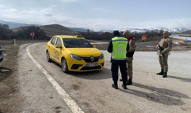 Erzincan'da bayram boyunca jandarma ekipleri denetimde olacak