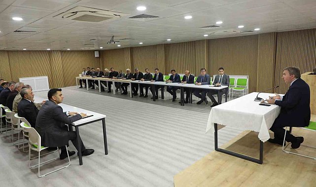 Erzincan'da projeler değerlendirildi