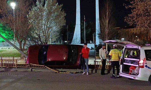 Erzurum'da trafik kazası: 3 yaralı