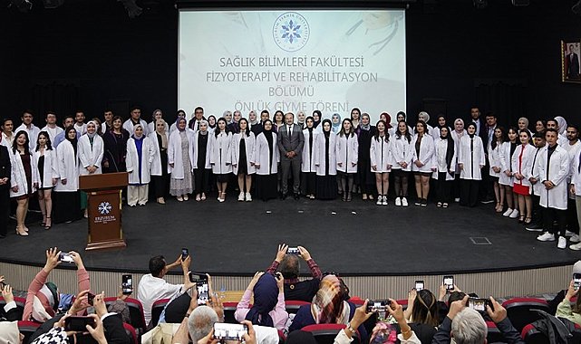 ETÜ Sağlık Bilimleri Fakültesinde "Beyaz Önlük Giyme" töreni yapıldı