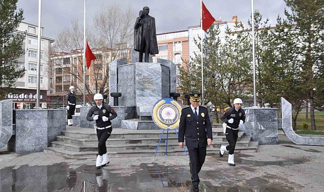 Kars'ta Türk Polis Teşkilatı'nın kuruluş yıl dönümü kutlandı