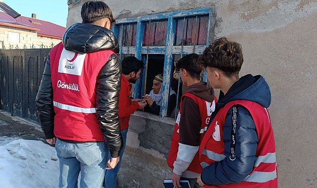 Kızılay Ramazan'da Ağrı'da ihtiyaç sahiplerinin yanında oldu