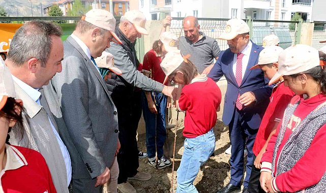 Okuldaki Çiftlik Projesi hayata geçirildi