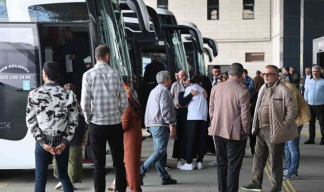 Tatil dönüşü Elazığ otogarında yoğunluk