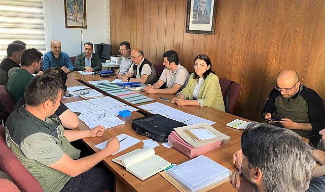 Tunceli Orman İşletme Müdürlüğünde kadastro bilgilendirme toplantısı yapıldı