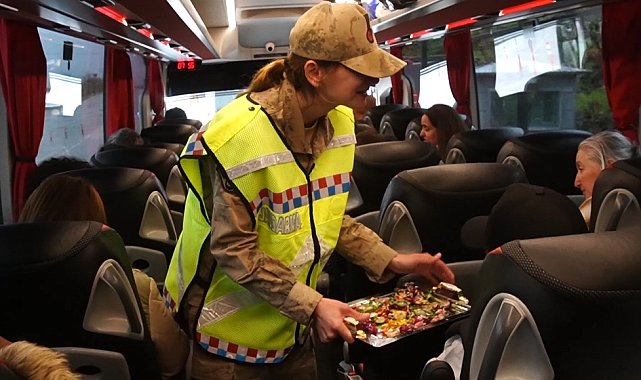 Tunceli'de 'tatlı' karşılama