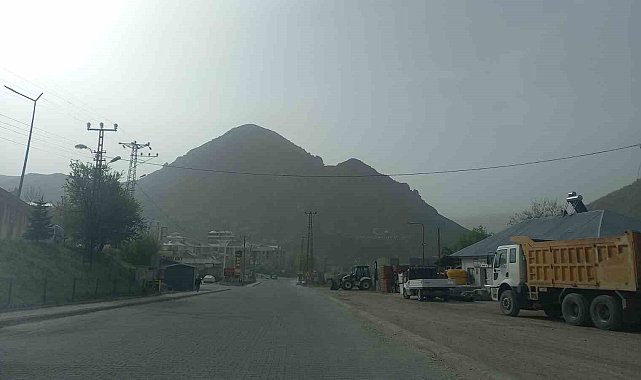 Tunceli'de toz taşınımı hayatı olumsuz etkiledi