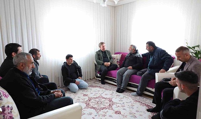 Vali Aydoğdu'dan şehit ailesine bayram ziyareti