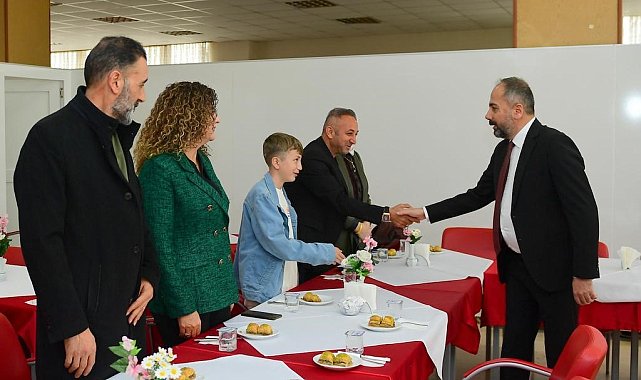 Van YYÜ'de bayramlaşma töreni