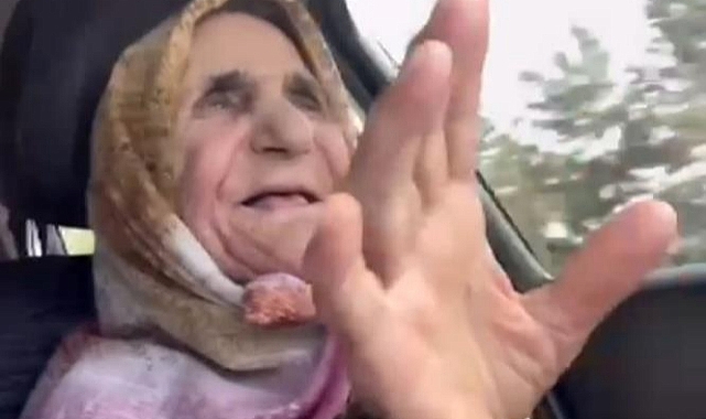 Atike teyzenin otomobille gezme hayali gerçek oldu