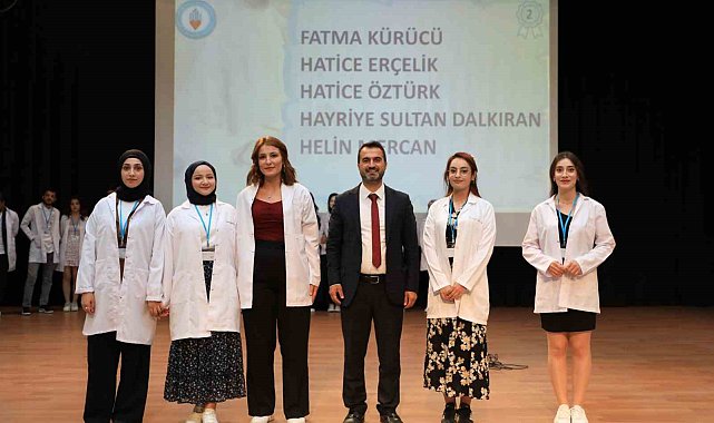 BEÜ'DE beslenme ve diyetetik önlük giyme töreni gerçekleştirildi