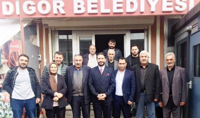 Birlik, Kağızman ve Digor Belediyesinde hayvancılık sektörünü konuştu