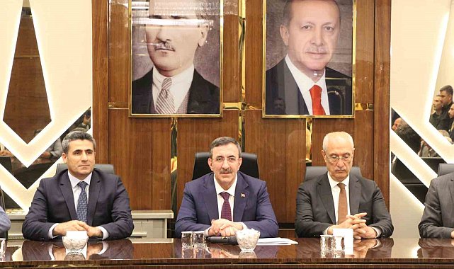 Cumhurbaşkanı Yardımcısı Cevdet Yılmaz Bingöl'de