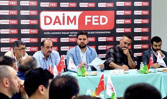 DAİMFED Malatya Şube Başkanlığına Kadircan Esen getirildi