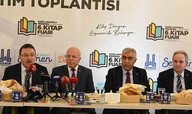 Doğu Anadolu Erzurum 6. Kitap Fuarı başlıyor