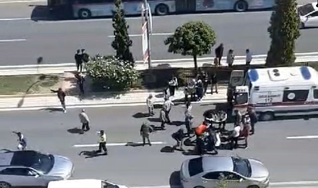 Elazığ'da otomobilin çarptığı kadın yaralandı