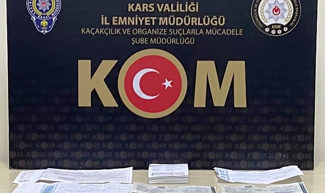 Kars'ta tefeci operasyonu düzenlendi