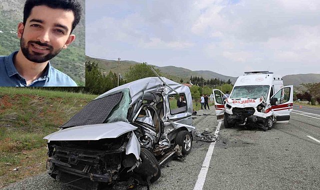 Erzincan'da görev yapan öğretmen kazada hayatını kaybetti