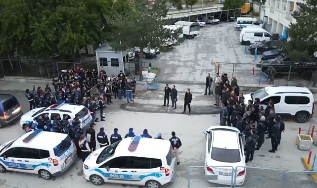 Erzincan'da KISKAÇ-15 operasyonu kapsamında 19 şüpheli gözaltına alındı