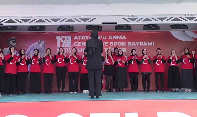 Erzurum'da 19 Mayıs coşkusu