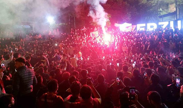 Erzurum'da Galatasaray coşkusu