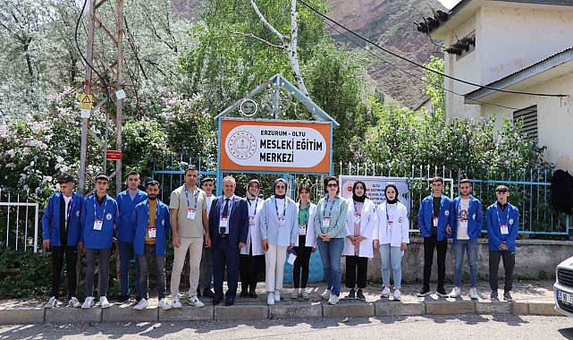 Erzurum'dan Avrupa'ya staj için gidiyorlar