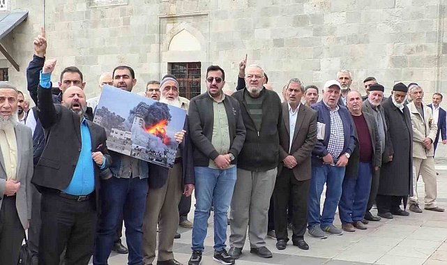 Erzurum'dan İsrail'e tepki