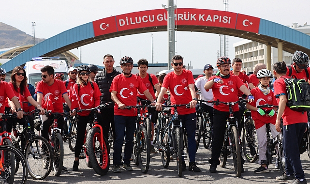 Iğdır'da 1.Turan Yolu Bisiklet Turu düzenlendi