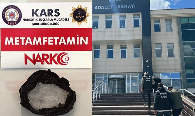 Kars'ta Metamfetamin operasyonu