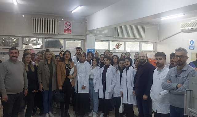KAÜ öğrencileri DSİ laboratuvarlarını inceledi