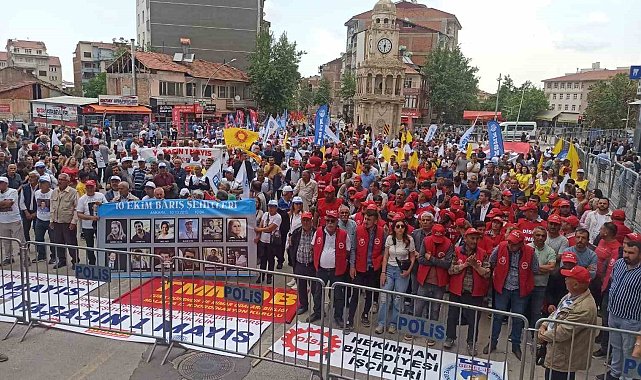 Malatya'da 1 Mayıs kutlandı