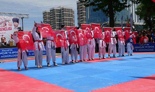 Malatya'da 19 Mayıs coşkusu