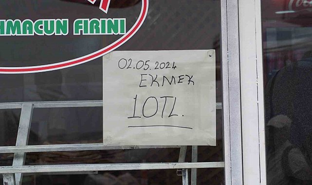 Malatya'da 200 gram pide 10 TL oldu