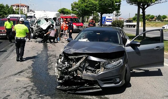 Malatya'da zincirleme kaza: 3 yaralı