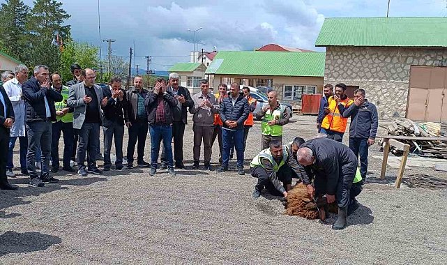 Malazgirt'te konaklama ve dinlenme tesisinin temeli törenle atıldı