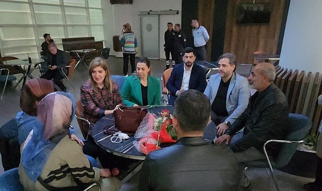 Milletvekili Ölmeztoprak milli sporcunun sağlık durumu hakkında bilgi aldı