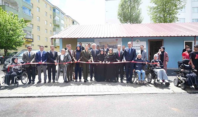 Muş'ta engelliler için iki farklı kursun açılışı yapıldı