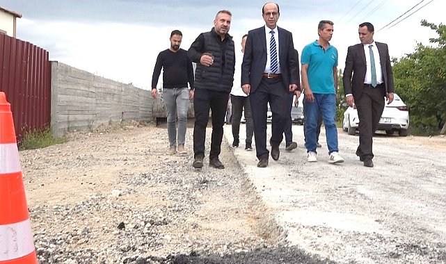 Samanköy'ün yolları güvenli ve konforlu hale getiriliyor