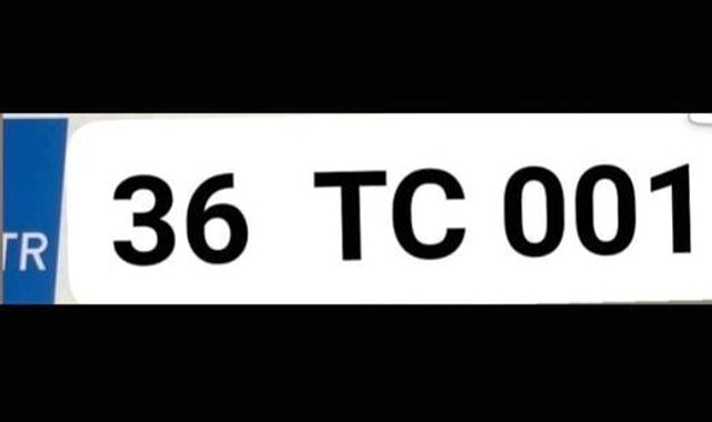 'TC' ve 'ATA' 36 plakaları Kars'ta
