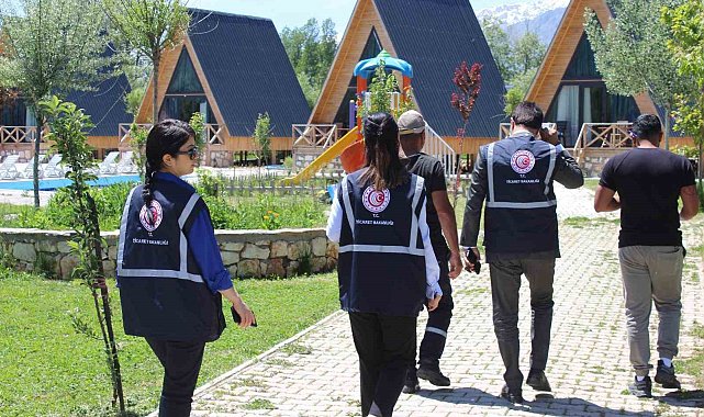 Turizm sezonu öncesi Ovacık'ta denetim
