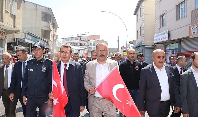 Tutak'ta 19 Mayıs Gençlik ve Spor Bayramı coşkuyla kutlandı