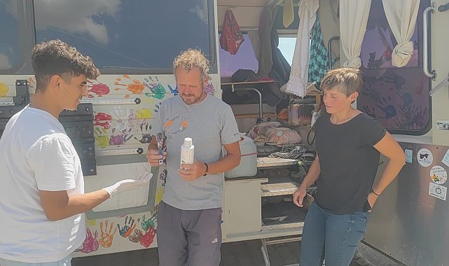 &#039;El Ele&#039; sloganıyla tura çıkan Alman turistler Süphan Dağı&#039;na tırmandı