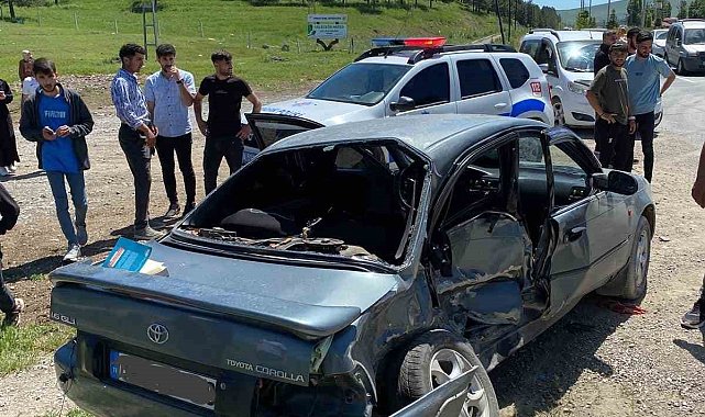 Ağrı'da trafik kazası: 4 yaralı